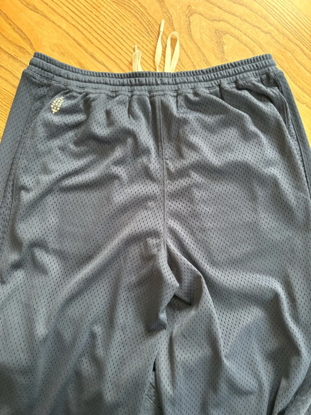 NWOT FP Movement by Free People Overtime Wide Leg Mesh Pants - Navy Sz M - Picture 7 of 9